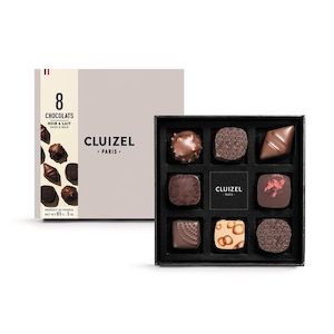 Dairy product wholesaling: Cluizel Dark & Milk Chocolate Gift Box N8