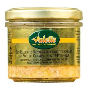 Dairy product wholesaling: Valette Rillettes Canard with 20% FG 90g