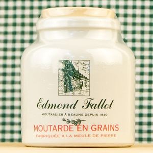 Dairy product wholesaling: Fallot Grainy Mustard Stoneware 250g