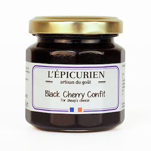 L'Epicurien Black Cherry Confit 125g