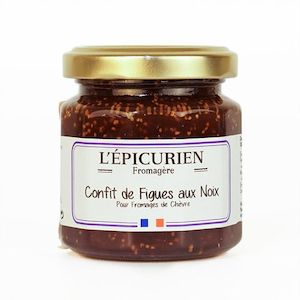 Dairy product wholesaling: L'Epicurien Fig & Walnut Confit 125g