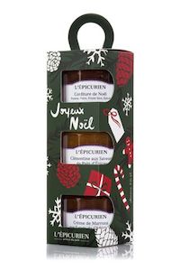 Dairy product wholesaling: Epicurien Gift Set Merry Christmas (3x125g)