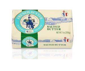 Dairy product wholesaling: Isigny Salted Churned Butter 200g