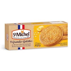 Dairy product wholesaling: St Michel Grandes Galettes Sea Salt 150g