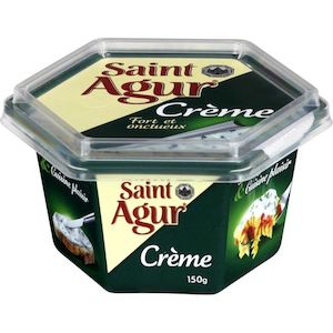 Dairy product wholesaling: Creme de St Agur150g