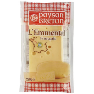 Emmental Paysan Breton Portion 220g