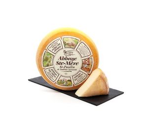 Dairy product wholesaling: St Paulin Abbaye Ste Mere 2.4kg