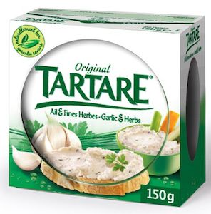 Dairy product wholesaling: Tartare Garlic & Herbs 150g