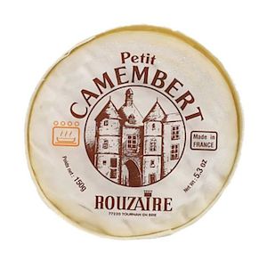 Dairy product wholesaling: Camembert Rouzaire 150g