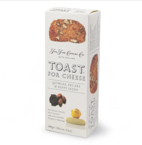 Toast For Cheese Quince, Pecans & Poppy Seeds 100g