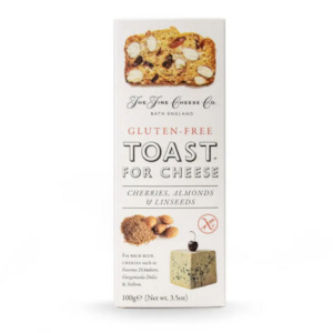 Toast For Cheese - Gluten Free Cherries, Almonds & Linseeds