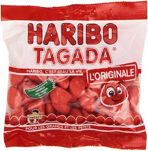 Dairy product wholesaling: Haribo Tagada 120g