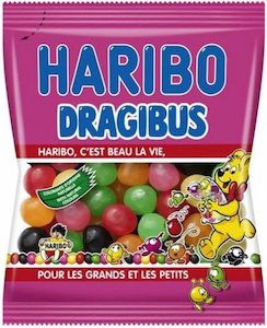 Dairy product wholesaling: Haribo Dragibus 120g