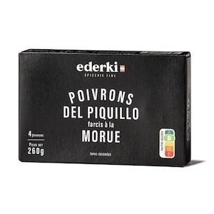 Dairy product wholesaling: Ederki Poivrons Del Piquillo Morue 240g