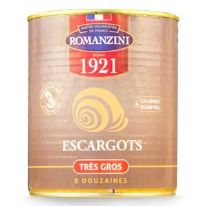 Dairy product wholesaling: Escargots / Snails 4/4 8 doz