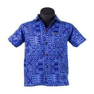 Clothing: Boys Shirt 2409 Moana Blue