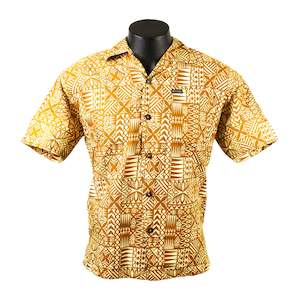 Clothing: Men's Shirt 2409 S/S Siapo Sand