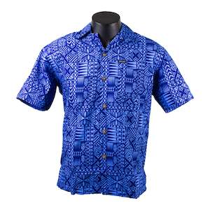 Clothing: Men's Shirt 2409 S/S Moana Blue