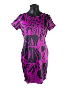 IC Monstera Body Con  Purple