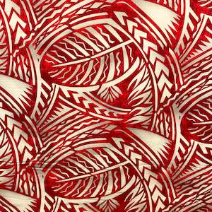 New Fabric: 44" Cotton 159859 Red White