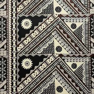 New Fabric: 44" Dobby T 160337 L Brown White