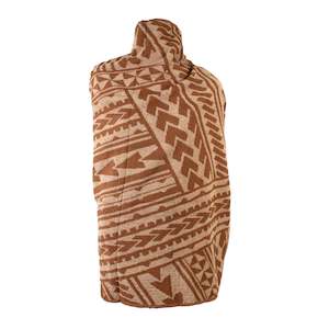 Tatau Beach Towels Brown & Beige