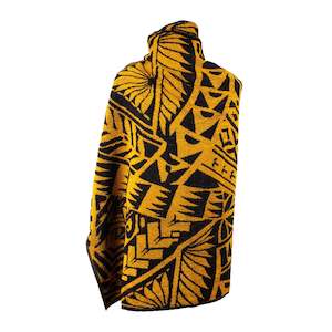 Tatau Beach Towels Back & Yellow