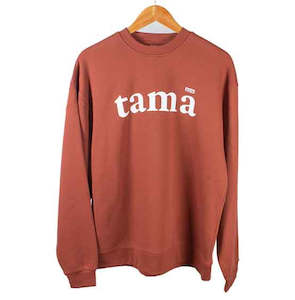 Tama Fathers Day Crewneck: Tamā Clay Lagi