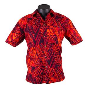 PC Cotton Shirt C125 Red Phoenix