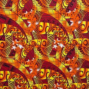 44 Fabrics New: 44" Cotton C61 Orange