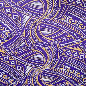 58 Fabrics New: 58" Metallic C52 Purple