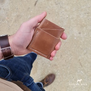 The Trekker Wallet by Stock & Boer Leather Co.