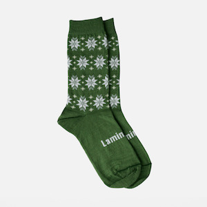 Merino Wool Crew Socks | WOMAN + MAN | Blizzard