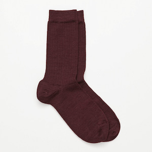 Merino Wool Crew Socks | WOMAN | Fig