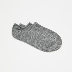 Merino Wool Sneaker Socks | WOMAN | Grey