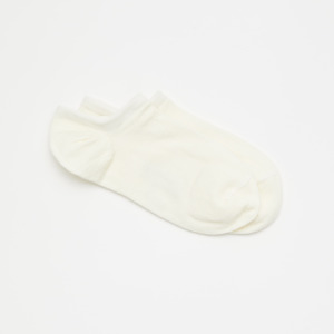 Merino Wool Sneaker Socks | WOMAN | Natural