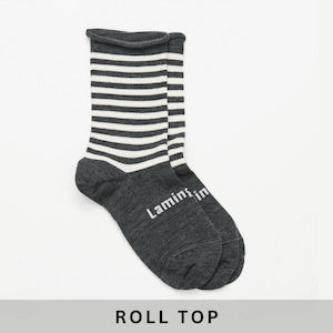 Merino Wool Roll Top Crew Socks | WOMAN | Piha