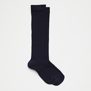 Merino Wool Knee High Socks | CHILD | Essential | Navy