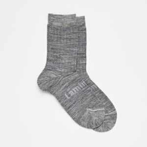 Merino Wool Crew Socks | CHILD | Essential | Grey