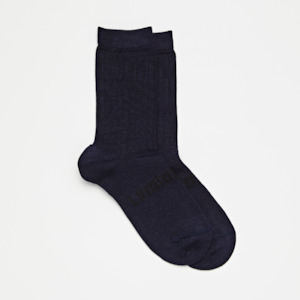 Merino Wool Crew Socks | CHILD | Essential | Navy