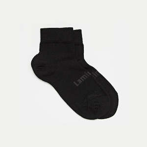 Merino Wool Ankle Socks | CHILD | Essential | Black