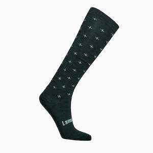 Merino Wool Knee High Socks | WOMAN | Leaf