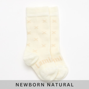 Merino Wool Knee High Socks | BABY | Owl