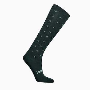 Merino Wool Knee High Socks | CHILD | Leaf