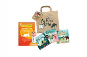 Books: Record & GO Box Set + My Kiwi Kete Bag of Books Bundle