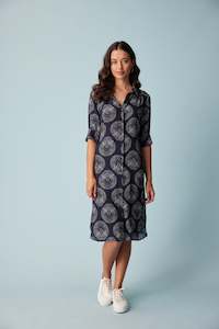 Dial Print Dress