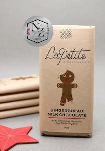 Gingerbread Spices Milk Chocolate<br>37% Dominican Republic