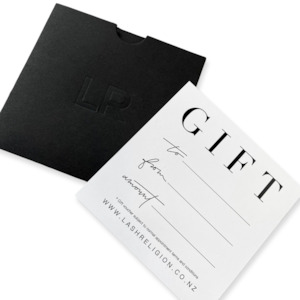 Lash Religion Gift Voucher