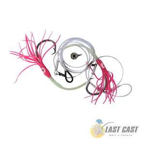 Sporting equipment: JIGGLE LURE - HAPUKA/BLUENOSE RIG 14/0 SQUID SKIRT WITH FLASHING LIGHT