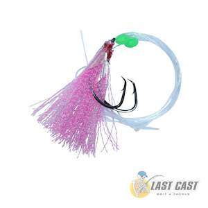 Sporting equipment: FISHTECH - MUTSU ECONOMY FLASHER RIG - PINK N PEARL